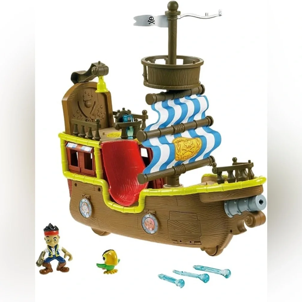 Collectable Fisher-Price Disney's Jake and The Never Land Pirates Jake's Musical - Picture 1 of 10